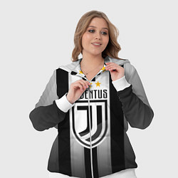 Женский 3D-костюм Juventus FC: New logo, цвет: 3D-белый — фото 2