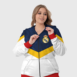 Женский 3D-костюм Real Madrid FC: Sport, цвет: 3D-красный — фото 2