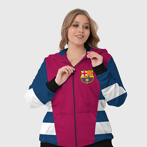 Женский костюм Barcelona FC: Vintage 2018 / 3D-Черный – фото 3