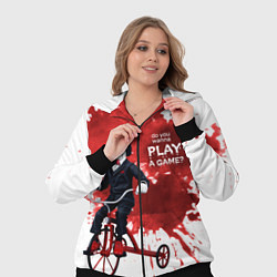 Женский 3D-костюм Play a game?, цвет: 3D-черный — фото 2