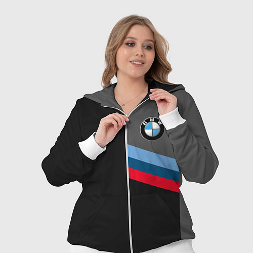 Женский костюм BMW БМВ / 3D-Белый – фото 3