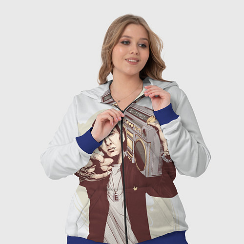 Женский костюм Eminem: Street Music / 3D-Синий – фото 3