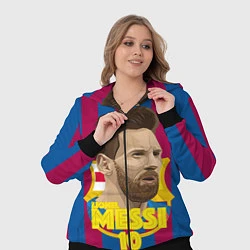 Женский 3D-костюм FCB Lionel Messi, цвет: 3D-черный — фото 2