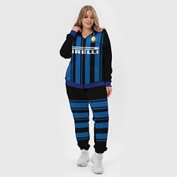 Женский 3D-костюм Inter FC: Home 17/18, цвет: 3D-синий — фото 2