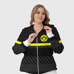 Женский 3D-костюм FC Borussia 2018 Original #3, цвет: 3D-белый — фото 2