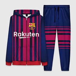 Женский 3D-костюм FC Barcelona: Rakuten, цвет: 3D-красный