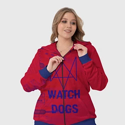 Женский 3D-костюм Watch Dogs: Hacker Collection, цвет: 3D-синий — фото 2