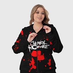 Женский 3D-костюм My Chemical Romance, цвет: 3D-черный — фото 2