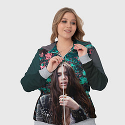 Женский 3D-костюм Dua Lipa: Floral, цвет: 3D-меланж — фото 2