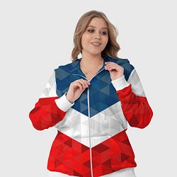 Женский 3D-костюм Форма России, цвет: 3D-белый — фото 2