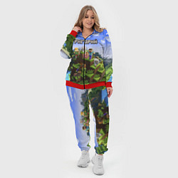 Женский 3D-костюм Майнкрафт: Григорий, цвет: 3D-красный — фото 2