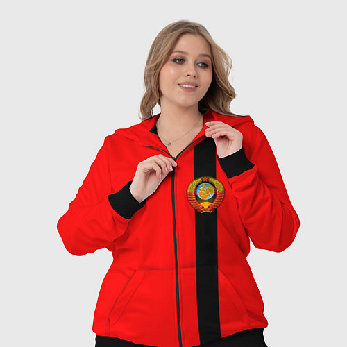 Женский костюм Советский Союз / 3D-Черный – фото 3