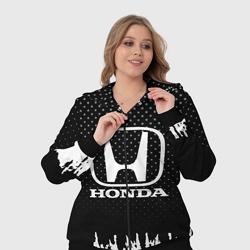 Женский костюм Honda: Black Side / 3D-Черный – фото 3