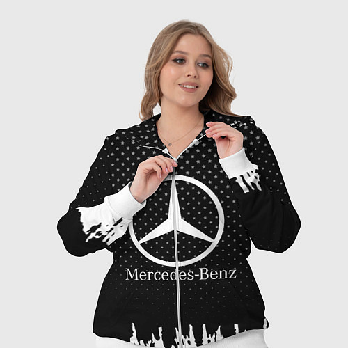Женский костюм Mercedes-Benz: Black Side / 3D-Белый – фото 3