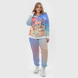 Женский 3D-костюм Жизнь в другом мире с нуля, цвет: 3D-белый — фото 2