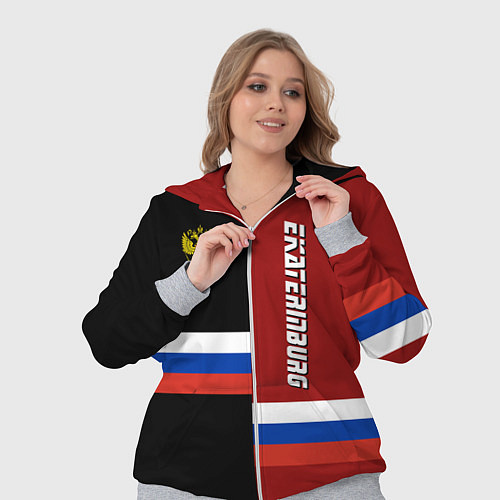 Женский костюм Ekaterinburg, Russia / 3D-Меланж – фото 3