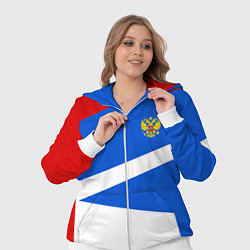 Женский 3D-костюм Russia: Light Sport, цвет: 3D-белый — фото 2