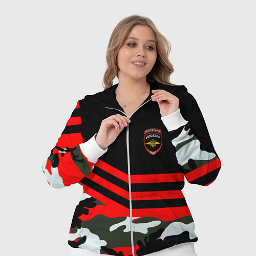 Женский костюм Полиция: Камуфляж / 3D-Белый – фото 3