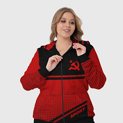 Женский 3D-костюм USSR: Black Sport, цвет: 3D-черный — фото 2