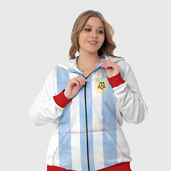 Женский 3D-костюм Сборная Аргентины, цвет: 3D-красный — фото 2
