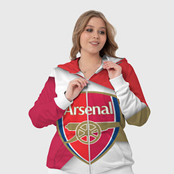 Женский 3D-костюм FC Arsenal, цвет: 3D-белый — фото 2