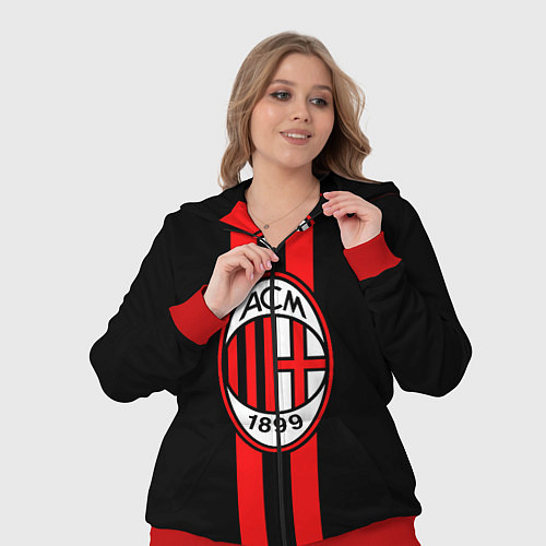 Женский костюм AC Milan 1899 / 3D-Красный – фото 3