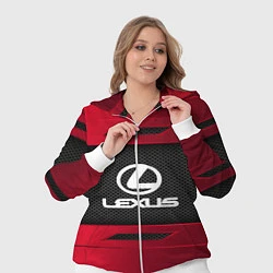 Женский 3D-костюм Lexus Sport, цвет: 3D-белый — фото 2
