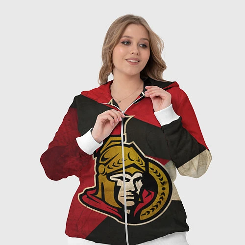 Женский костюм HC Ottawa Senators: Old Style / 3D-Белый – фото 3