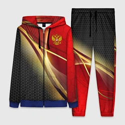 Женский 3D-костюм RUSSIA SPORT: Gold Collection, цвет: 3D-синий