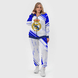 Женский 3D-костюм Real Madrid, цвет: 3D-синий — фото 2