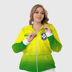 Женский 3D-костюм CBF Brasil, цвет: 3D-белый — фото 2