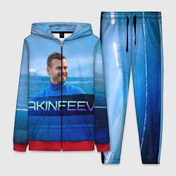 Женский 3D-костюм Akinfeev, цвет: 3D-красный