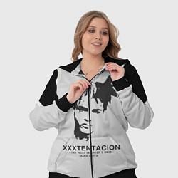 Женский 3D-костюм XXXTentacion RIP, цвет: 3D-черный — фото 2