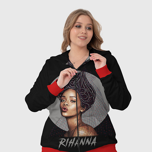 Женский костюм Rihanna / 3D-Красный – фото 3