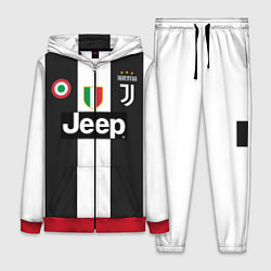 Женский 3D-костюм FC Juventus 18-19, цвет: 3D-красный
