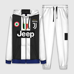 Женский 3D-костюм FC Juventus 18-19, цвет: 3D-синий