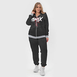 Женский 3D-костюм YANIX: Black Side, цвет: 3D-меланж — фото 2