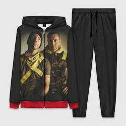 Женский 3D-костюм 21 Pilots Boys, цвет: 3D-красный