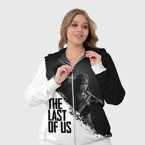 Женский костюм The Last of Us: White & Black / 3D-Белый – фото 3