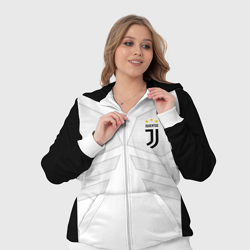 Женский костюм JUVENTUS SPORT / 3D-Белый – фото 3