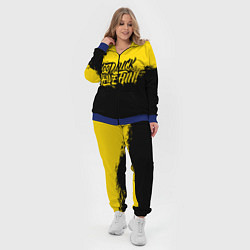 Женский 3D-костюм GLHF: Yellow Style, цвет: 3D-синий — фото 2
