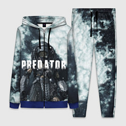Женский 3D-костюм Winter Predator, цвет: 3D-синий