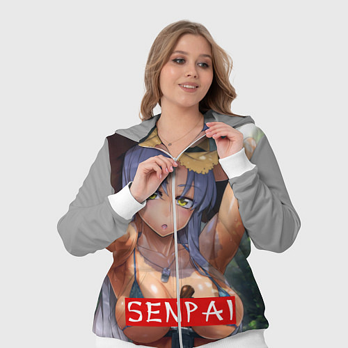 Женский костюм Senpai Sex / 3D-Белый – фото 3
