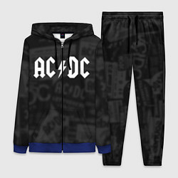 Женский 3D-костюм AC/DC: Black Rock, цвет: 3D-синий