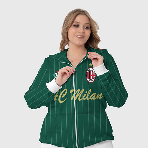 Женский костюм AC Milan: Green Form / 3D-Белый – фото 3