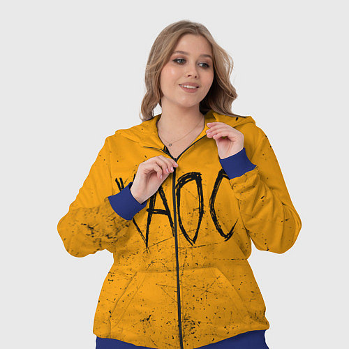 Женский костюм GONE Fludd ХАОС / 3D-Синий – фото 3