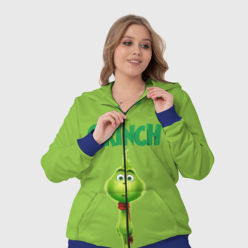 Женский костюм The Grinch / 3D-Синий – фото 3