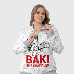 Женский 3D-костюм Baki the Grappler, цвет: 3D-меланж — фото 2