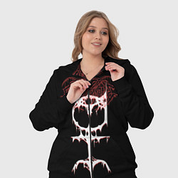 Женский 3D-костюм Ghostemane sign, цвет: 3D-черный — фото 2