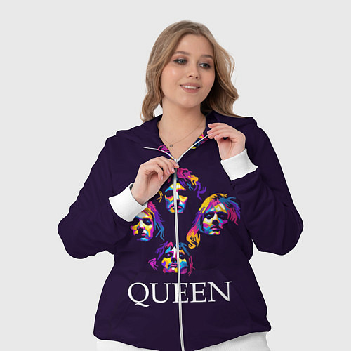 Женский костюм Queen: Fan Art / 3D-Белый – фото 3
